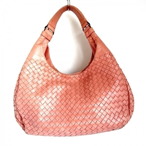 ボッテガヴェネタ BOTTEGA VENETA トートバッグ 125787 ミディアムカンパーナバッグ レザー ピンクベージュ バッグ