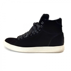  Tom Ford TOM FORD sneakers 8 - velour black men's insole removal possible / is ikatto shoes 