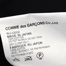 ローブドシャンブル コムデギャルソン robe de chambre COMME des GARCONS サイズM - 黒 レディース 長袖/春/秋 コート_画像5