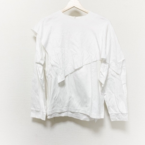  rim arc RIM.ARK long sleeve cut and sewn size F - white lady's crew neck tops 