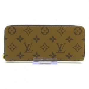 ルイヴィトン LOUIS VUITTON 長財布 M82336 ポルトフォイユクレマンス モノグラム・リバース キャンバス モノグラムリバース RFID確認済み