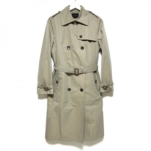  Tomorrowland TOMORROWLAND trench coat size 38 M - cotton, polyester khaki lady's long sleeve / spring / autumn coat 