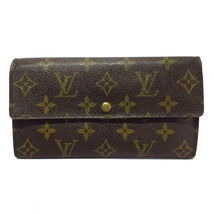 ルイヴィトン LOUIS VUITTON 長財布 M61725 ポシェット・ポルト モネ クレディ TH0043 財布 モノグラム_画像1