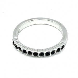  Swarovski SWAROVSKI кольцо 52 11 номер - Swarovski crystal чёрный × серебряный размер :52 прекрасный товар аксессуары ( палец )