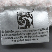 カシウエア KASHWERE - カシウエアマイクロファイバー 白×ライトピンク クッションカバー 小物_画像3