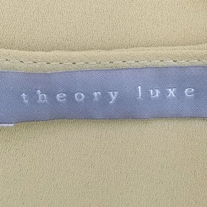 セオリーリュクス theory luxe 長袖カットソー サイズ038 M - ポリエステル ダークイエロー レディース クルーネック 美品 トップスの画像3