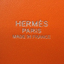 エルメス HERMES ハンドバッグ ボリード27 ヴォーエプソン アプリコット シルバー金具 D 美品 バッグ_画像7