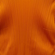 プリーツプリーズ PLEATS PLEASE サイズ3 L - オレンジ レディース 半袖/ひざ丈/プリーツ ワンピース_画像6