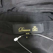 ドゥロワー Drawer ロングスカート サイズ40 M - 黒×白 レディース プリーツ ボトムス_画像3