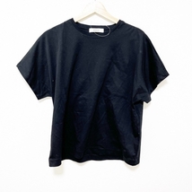 エブール ebure 半袖Tシャツ - 黒 レディース クルーネック 美品 トップス_画像1
