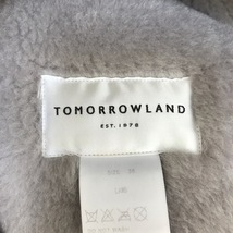 トゥモローランド TOMORROWLAND サイズ36 S - ライトグレー レディース 長袖/ムートン/冬 コート_画像3