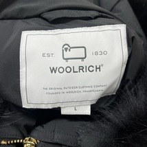 ウールリッチ WOOLRICH ダウンコート サイズL - ポリエステル 黒 レディース 長袖/フォックスファー/冬 美品 コート_画像3