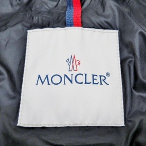 モンクレール MONCLER ダウンコート サイズ2 M HERMIFUR(エルミファー) 【表地】ナイロン【中綿】ダウン 黒 レディース 美品 コートの画像3