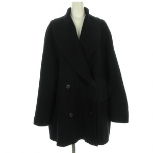  The low THE ROW size XS wool, nylon black lady's coat 