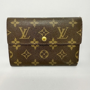 ルイヴィトン LOUIS VUITTON 3つ折り財布 M61200 ポルトトレゾーエテュイシェキエ モノグラム・キャンバス - MI0935 財布 モノグラム