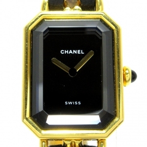 CHANEL( Chanel ) wristwatch Premiere H0001 lady's size :L black 