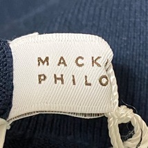 マッキントッシュフィロソフィー MACKINTOSH PHILOSOPHY 半袖セーター/ニット サイズ38 L - ネイビー レディース クルーネック トップス_画像3