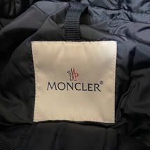 モンクレール MONCLER ダウンジャケット サイズ0 XS MONTEMART(モンテマート) ダークネイビー×黒 メンズ 長袖/冬 ジャケット_画像3