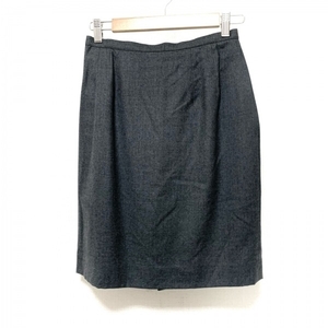  Dior / Christian Dior DIOR/ChristianDior юбка размер 9 M - темно-серый женский колено длина прекрасный товар низ 