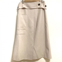 アドーア ADORE 巻きスカート サイズ38 M - ライトグレー レディース ロング ボトムス_画像1