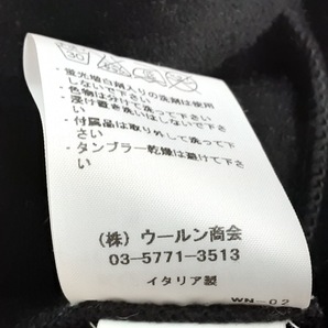 モスキーノ MOSCHINO サイズI 40 - 黒 レディース 長袖/ニット/フリンジ/春/秋 美品 コートの画像5