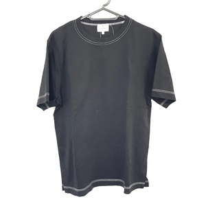 ランバンオンブルー LANVIN en Bleu 半袖Tシャツ サイズ46 XL - 黒 レディース トップス