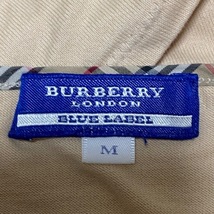 バーバリーブルーレーベル Burberry Blue Label 半袖カットソー - ベージュ×黒×レッド レディース Vネック トップス_画像3