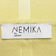 ネミカ NEMIKA/NEMIKA by Leilian 長袖セーター/ニット サイズ9 M - ライトグリーン レディース クルーネック/リボン 新品同様 トップス_画像3