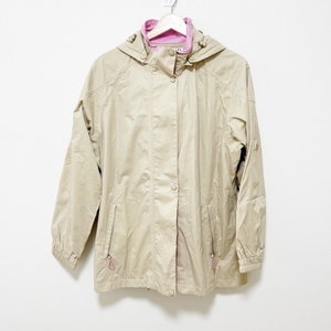 re owner -ru sport LEONARD SPORT - beige × Pink Lady -s long sleeve / Zip up / spring / autumn coat 