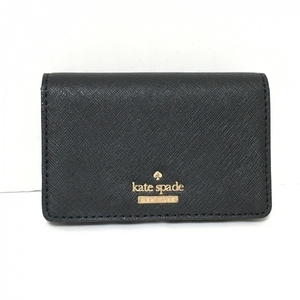  Kate Spade Kate spade card-case PWRU5204 - leather black beautiful goods purse 