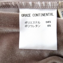 グレースコンチネンタル GRACE CONTINENTAL ノースリーブカットソー サイズ36 S - ピンクベージュ レディース フリル トップス_画像5