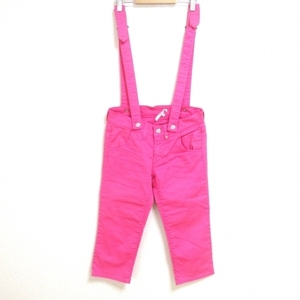 マークアンドロナ MARK&LONA パンツ サイズXS - ピンク レディース サロペット/刺繍 ボトムス