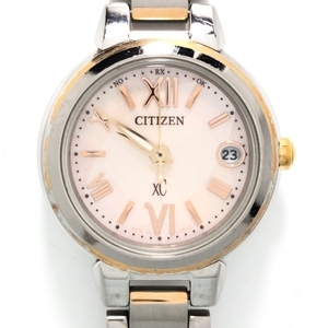 CITIZEN(シチズン) 腕時計 XC(クロスシー) HO58-TO16553 レディース 電波/エコドライブ ピンクゴールド