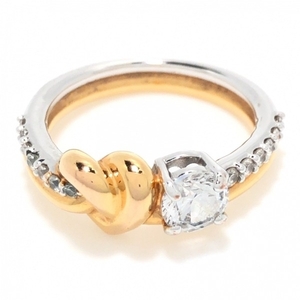  Swarovski SWAROVSKI кольцо 11 номер - Swarovski crystal × металл материалы серебряный × Gold × прозрачный прекрасный товар аксессуары ( палец )