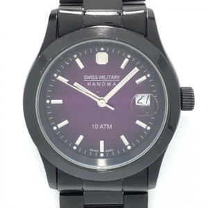 SWISS MILITARY( Swiss Military ) wristwatch 02019M boys HANOWA purple 