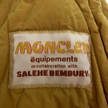 モンクレール MONCLER ダウンジャケット サイズ2 M Harter Heighway SALEHE BEMBURY/キルティング ライトブラウン メンズ 美品_画像9