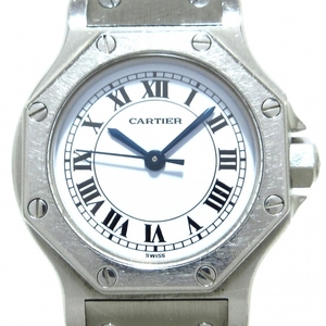 Cartier(カルティエ) 腕時計 サントスオクタゴンSM レディース SS/不動 白