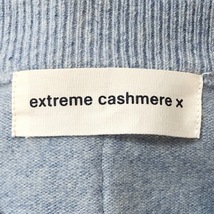 エクストリーム カシミヤ extreme cashmere カーディガン サイズ　 - ライトブルー レディース 長袖 トップス_画像3