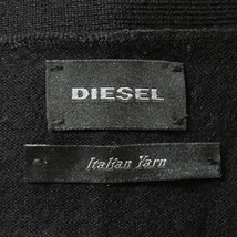 ディーゼル DIESEL カーディガン サイズXXL XL - 黒×ベージュ×ダークグレー メンズ 長袖 トップス_画像3