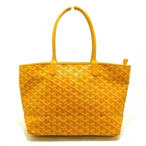 ゴヤール GOYARD ショルダーバッグ アルトワPM コーティングキャンバス×レザー イエロー×黒×マルチ MAE020145 バッグ