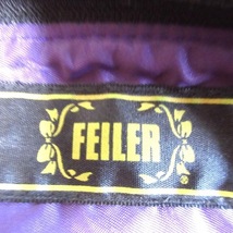 フェイラー FEILER ショルダーバッグ - 化学繊維 グレー×黒×マルチ 花柄/フリル バッグ_画像8