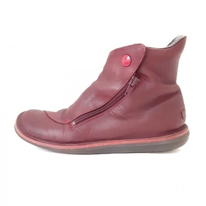 КАММЕР КАМПЕР SHORT BOONTS -Leather Bordeaux Ladies Shoes