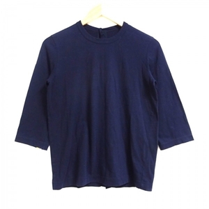  Toriko Comme des Garcons tricot COMMEdesGARCONS cardigan size M - navy × yellow × beige lady's 7 minute sleeve / race 