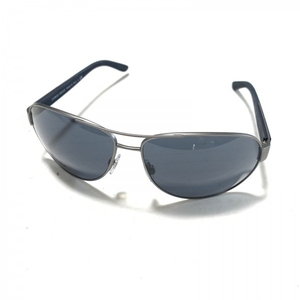 joru geo Armani GIORGIOARMANI AR6025 - plastic × metal material dark navy × silver sunglasses 