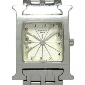 HERMES(エルメス) 腕時計 Hウォッチ HH1.210 レディース アイボリーの画像1