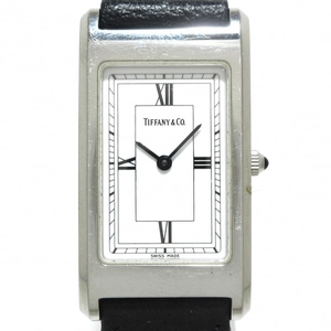 TIFFANY&Co.( Tiffany ) wristwatch Classic men's white 