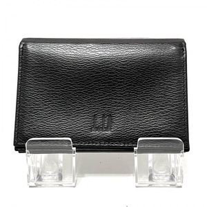 ダンヒル dunhill/ALFREDDUNHILL 名刺入れ レザー 黒 財布