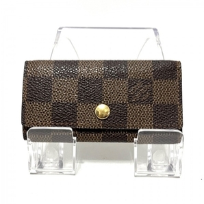 ルイヴィトン LOUIS VUITTON キーケース N62631 ミュルティクレ4 ダミエキャンバス エベヌ TH0053 財布 ダミエの画像1