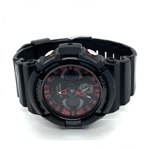 CASIO(カシオ) 腕時計 G-SHOCK GA-200SH メンズ アナデジ 黒×レッド_画像2