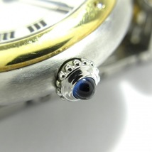Cartier(カルティエ) 腕時計 パンテール ヴァンドームSM レディース SSK18YG/1ロウ アイボリー_画像8
